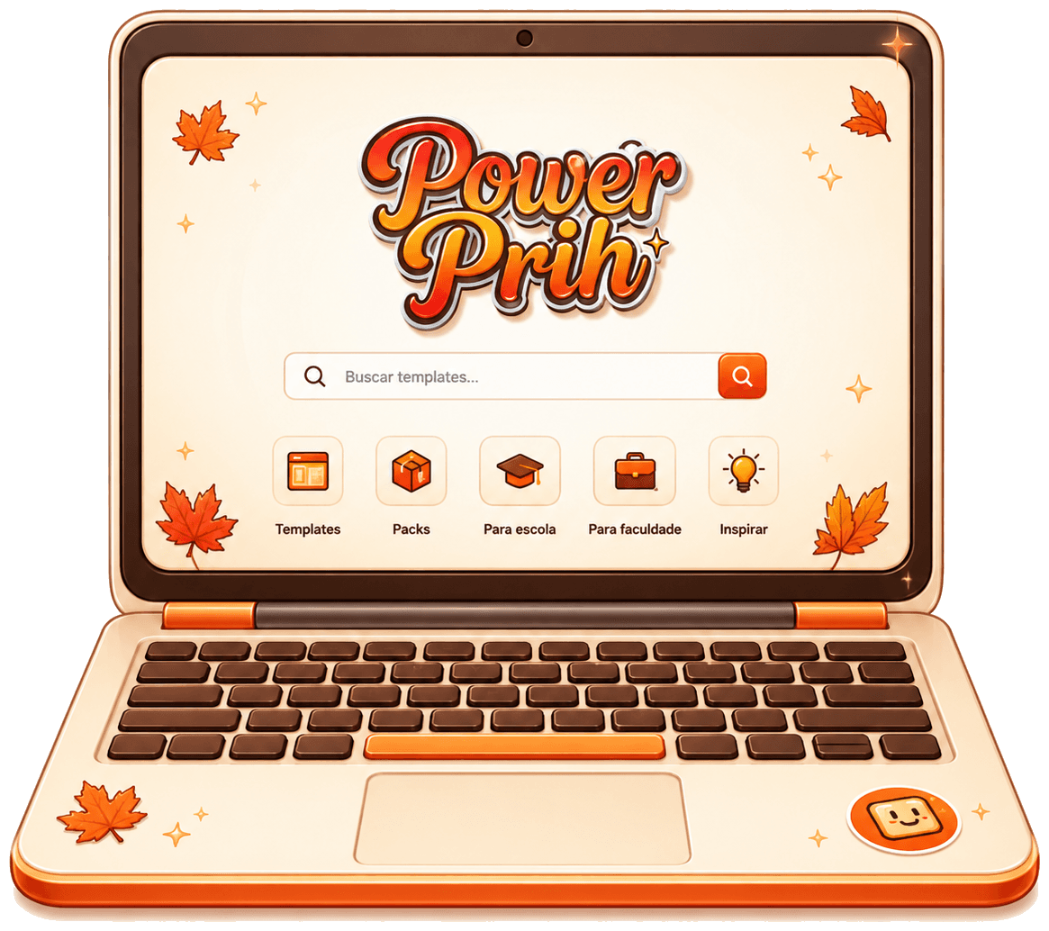 Prih Criador aberto em um notebook